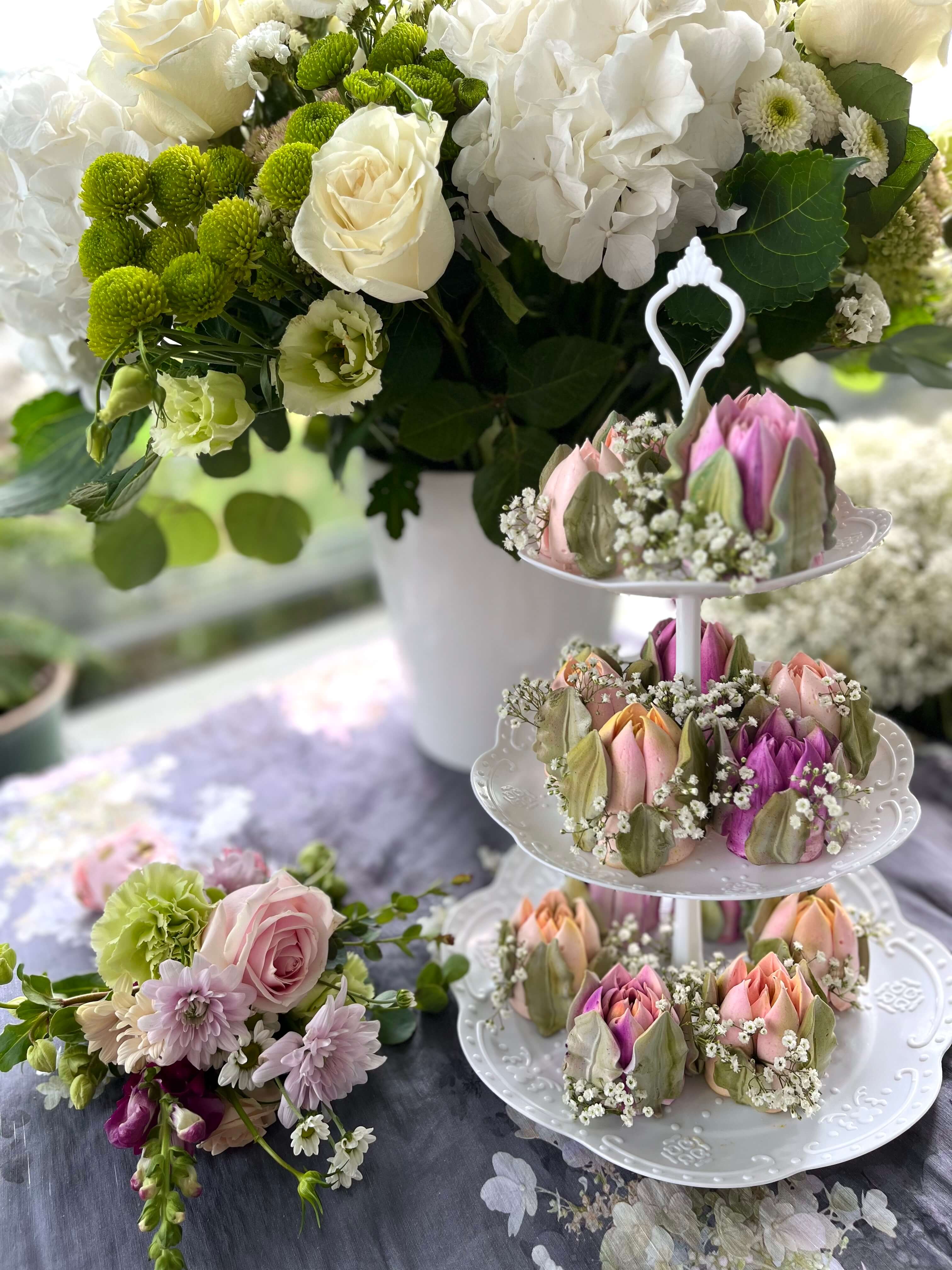 FlowBér marshmallow flowers