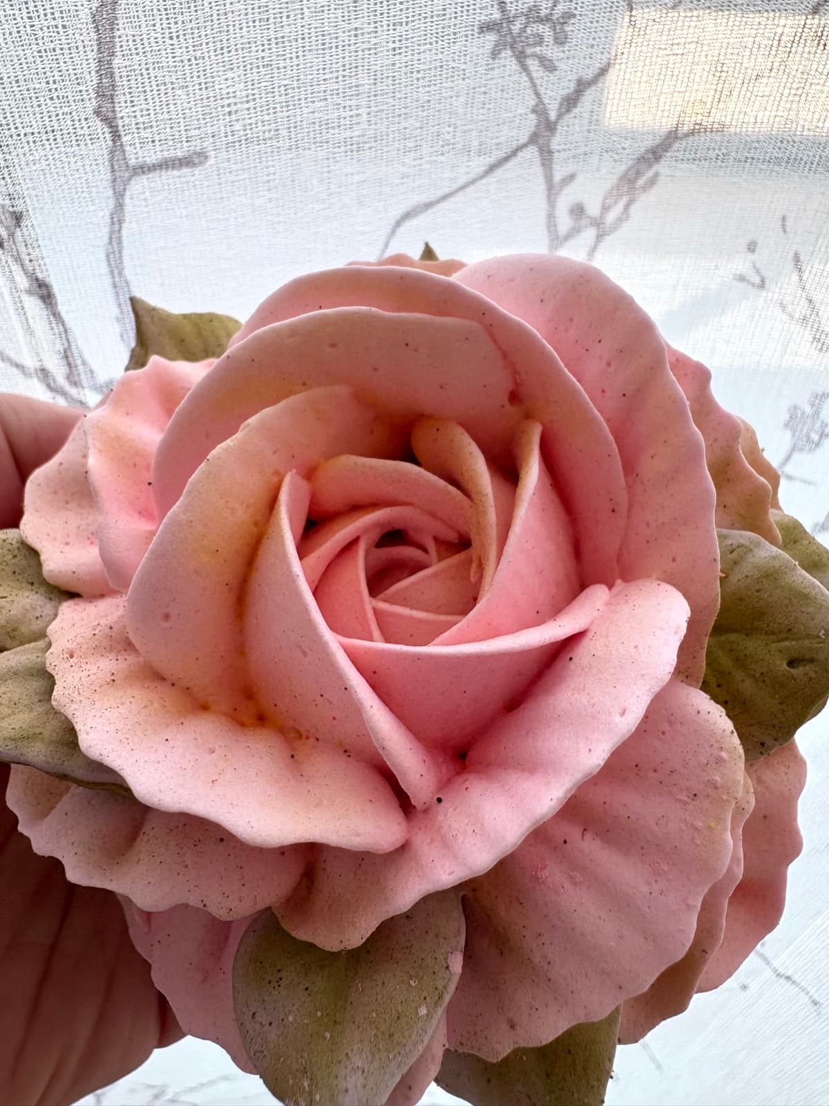 Marshmallow flower arrangement