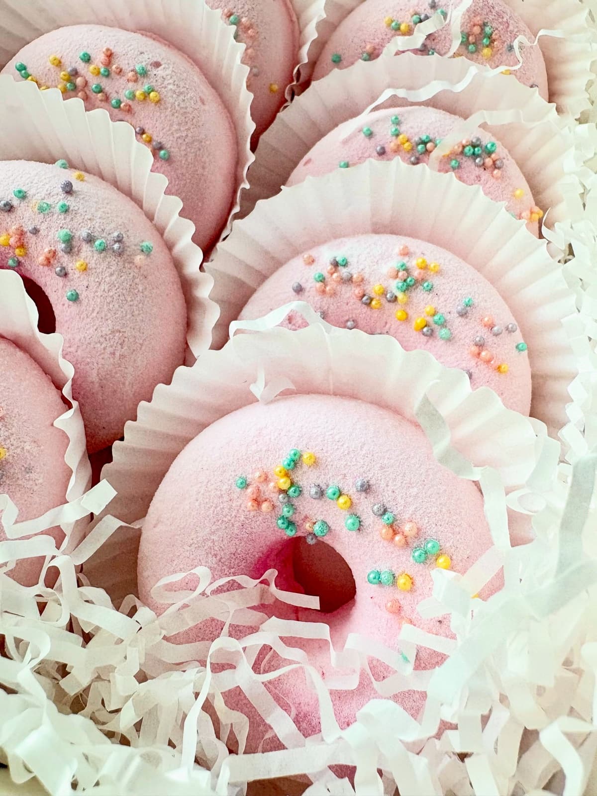 Marshmallow flower arrangement